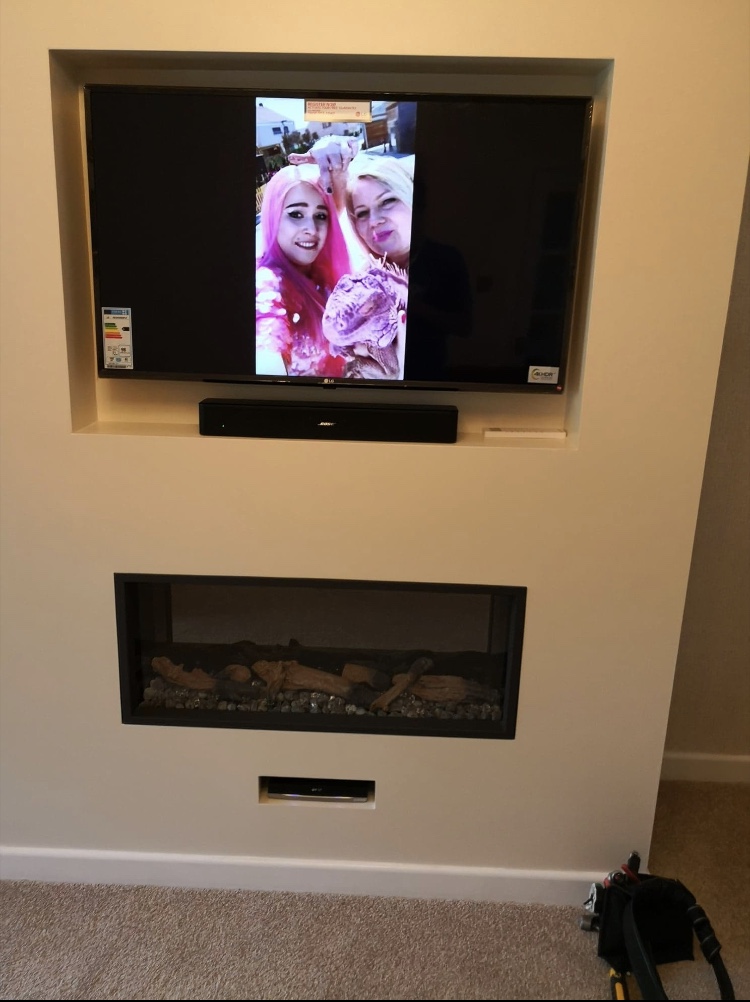LCD flat screen TV installation in Thorpe Bay Essex 