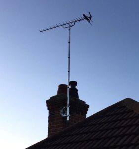 Standard TV aerial installation in Hockley Essex
